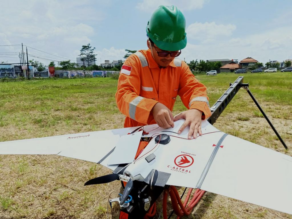 Drone Indonesia - Terra Drone Indoensia - Drone untuk proyek PLN