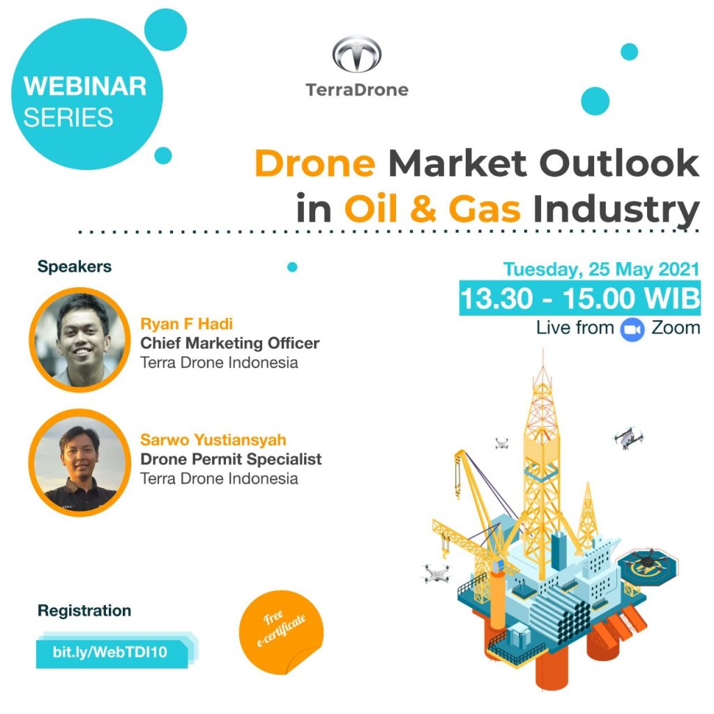 Webinar Drone Indonesia - Drone untuk industri Minyak dan gas