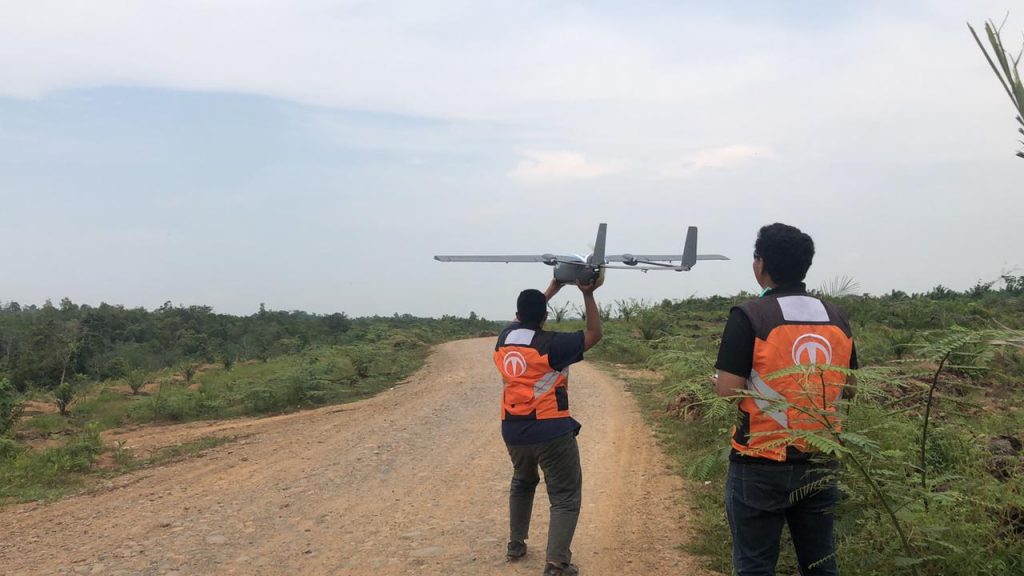 Drone perhitungan pembayaran Penerimaan Negara Bukan Pajak (PNBP) di wilayah Izin Usaha Pertambangan (IUP)