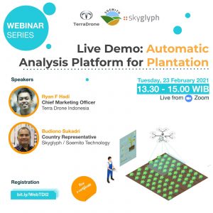 Webinar Terra Drone Indonesia: Live Demo Automatic Analysis Platform for Plantation