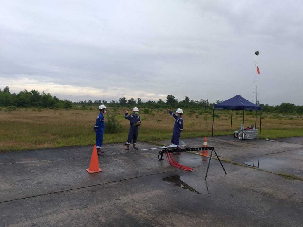 Drone untuk patroli di migas