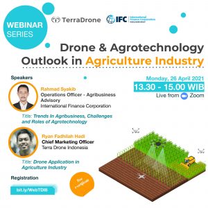 Webinar Terra Drone Indonesia - Agriculture