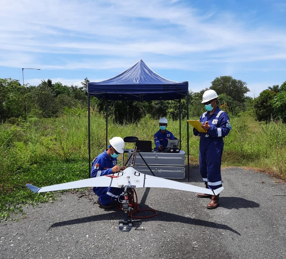 Drone membantu atasi pencurian minyak mentah