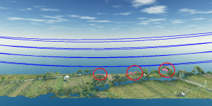 3D Transmisi listrik - Terra Drone Indonesia