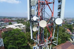 Tower telekomunikasi - Terra Drone Indonesia