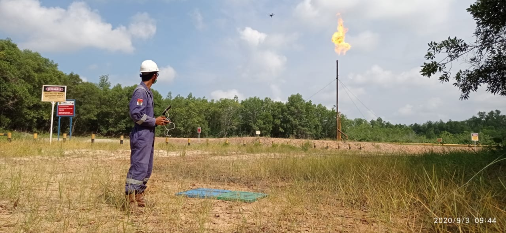 Drone inspection Flare