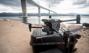 drone untuk inspeksi jalan dan jembatan