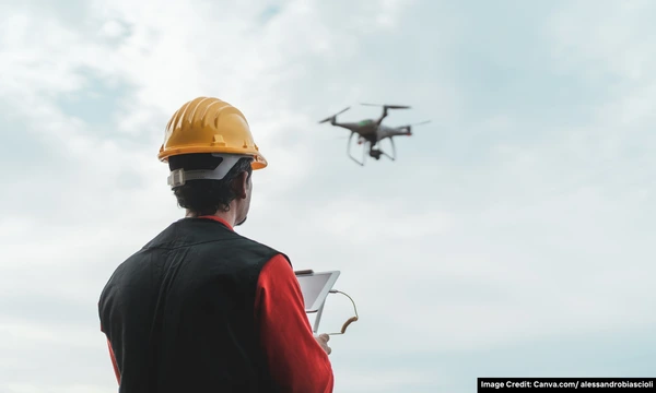 Drone di infrastruktur