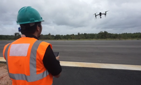 drone inspeksi runaway
