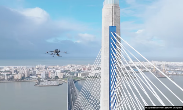 drone inspeksi jembatan